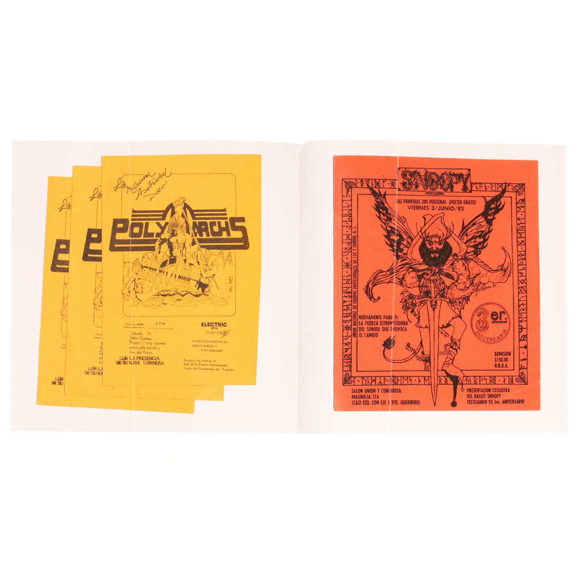 High Energy / Disco Mexican Flyers (1980 – 2000)