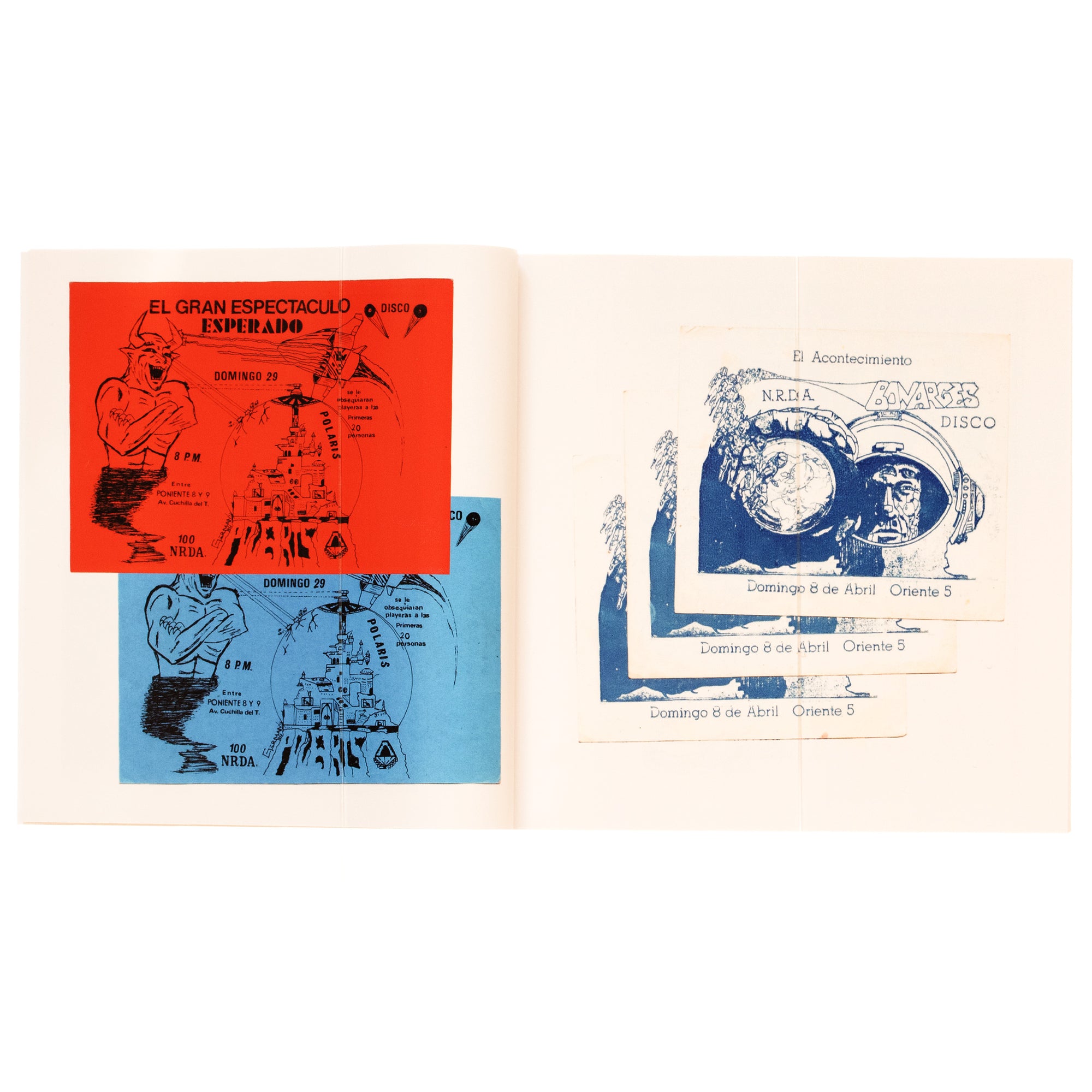 High Energy / Disco Mexican Flyers (1980 – 2000)