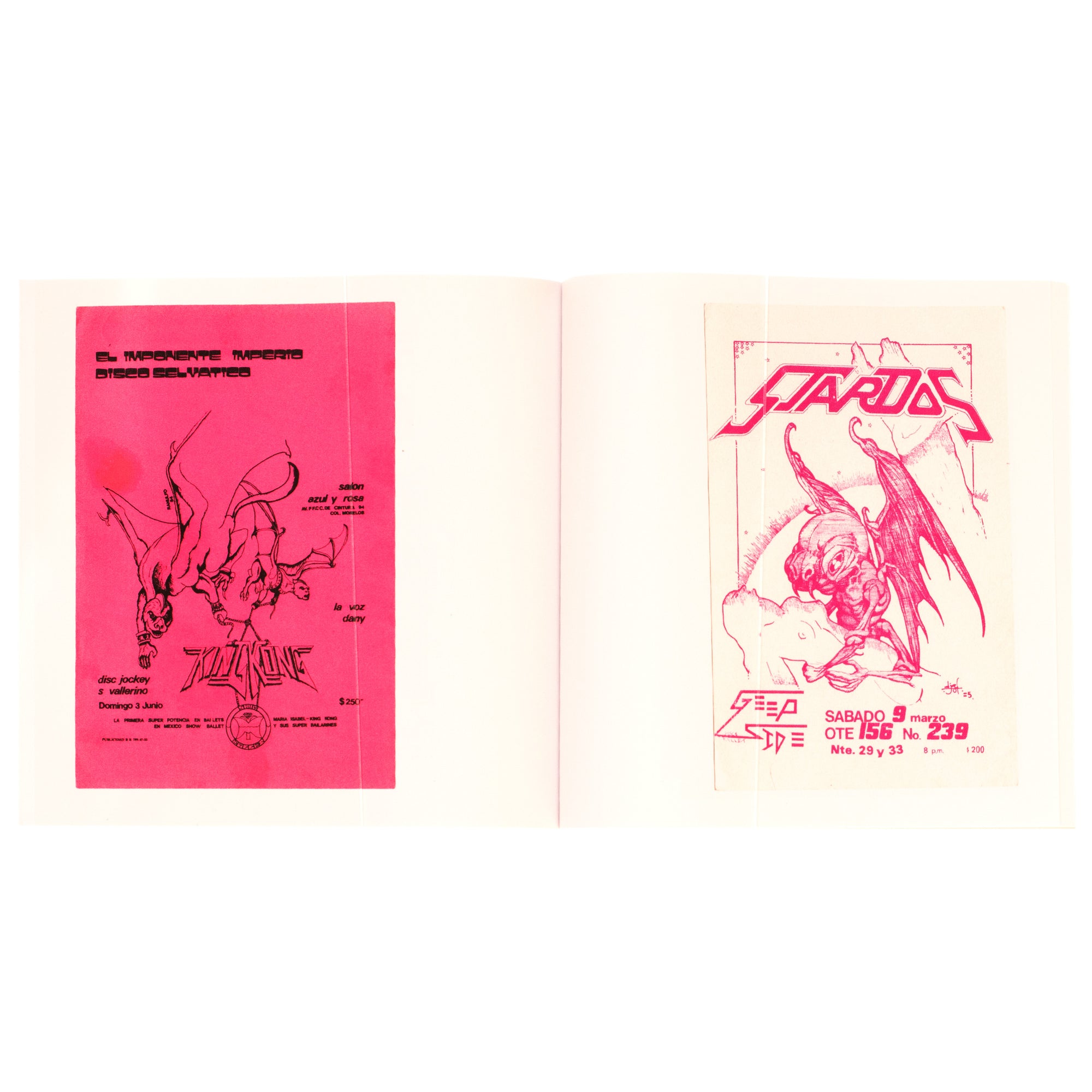 High Energy / Disco Mexican Flyers (1980 – 2000)