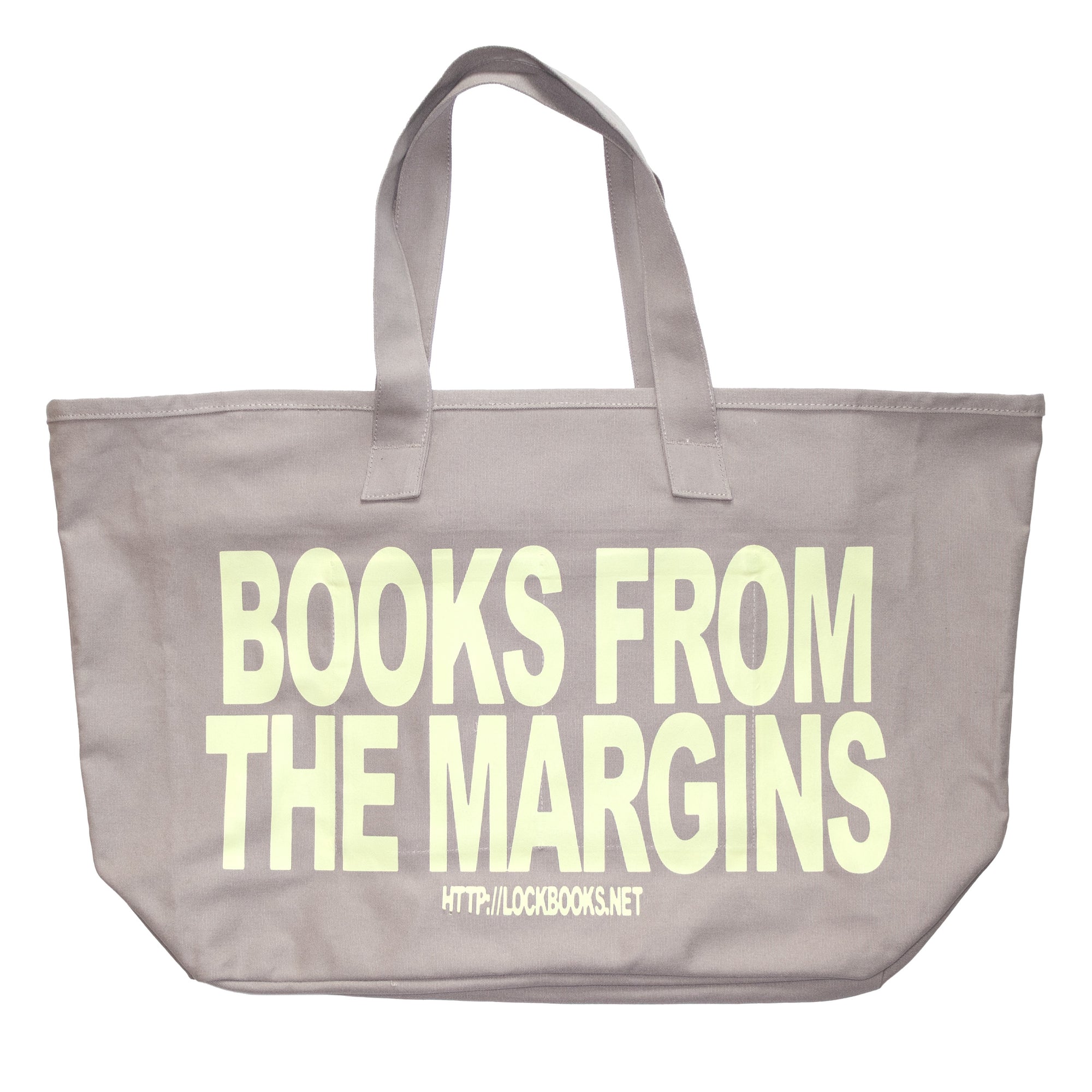 Books From The Margins Oversized Tote Bag