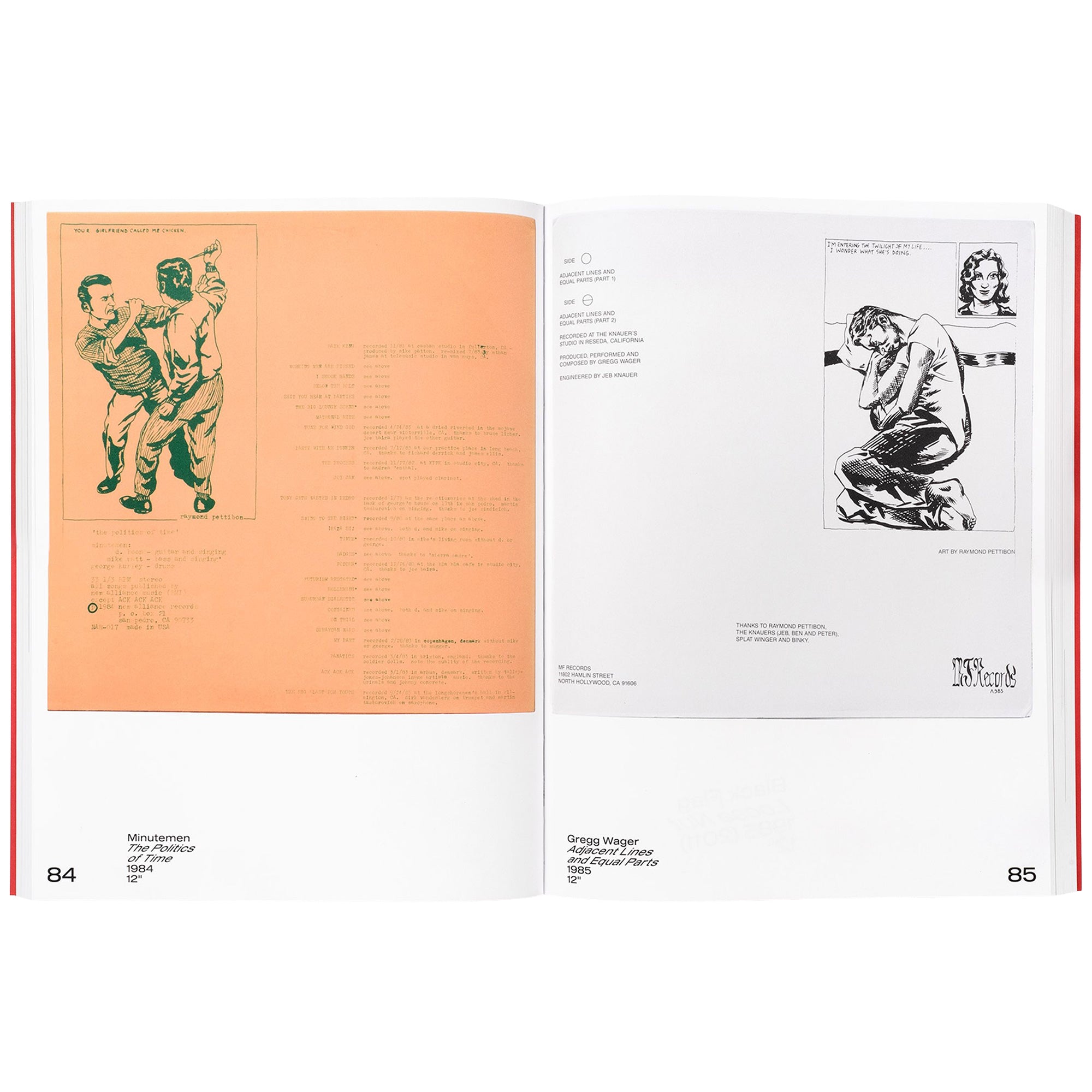 Nervous Breakdown: Raymond Pettibon Album Covers