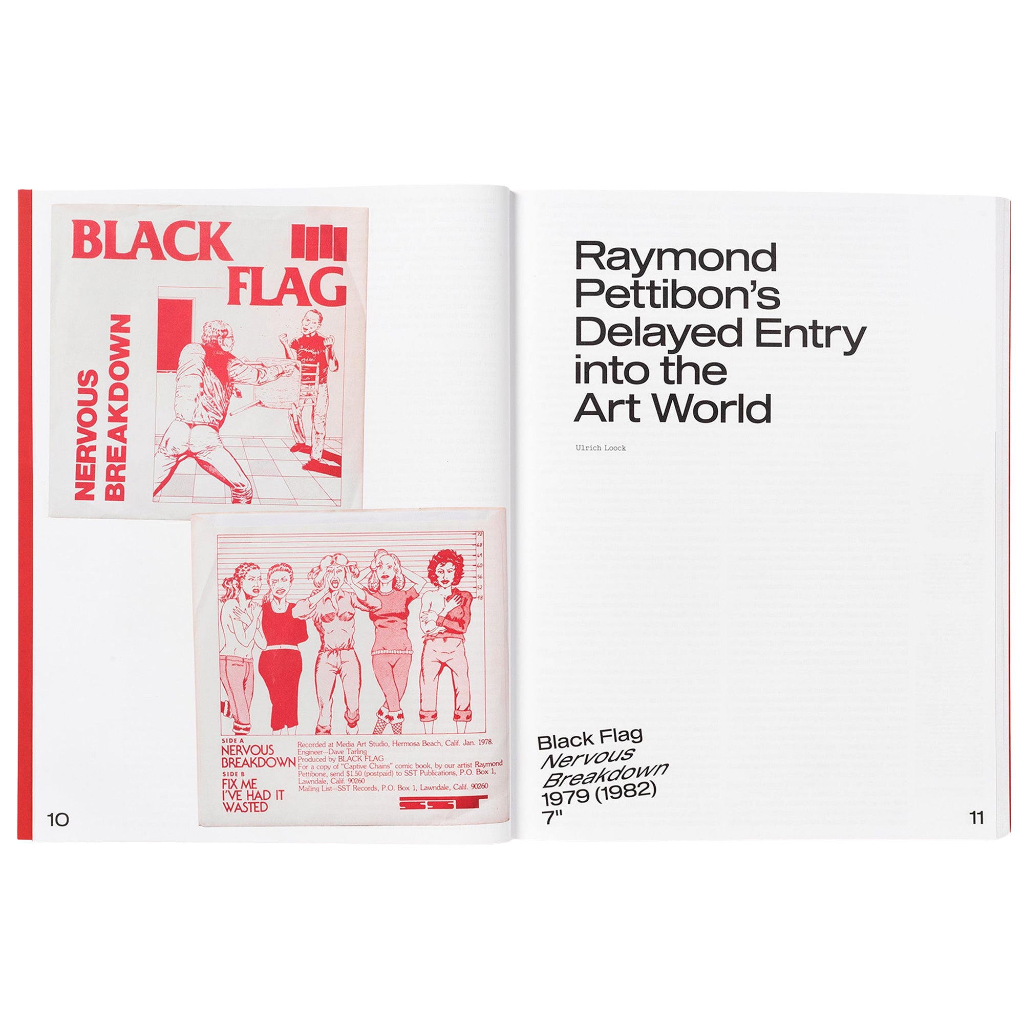 Nervous Breakdown: Raymond Pettibon Album Covers