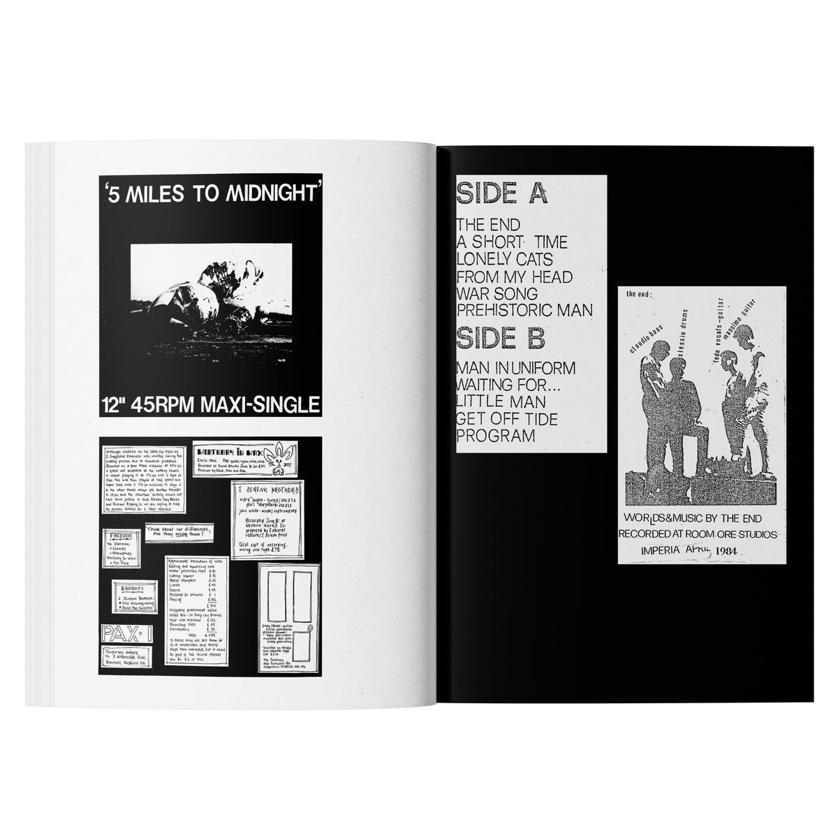 Post Punk Paperbacks New Wave / Post Punk Graphics – LOCK BOOKS