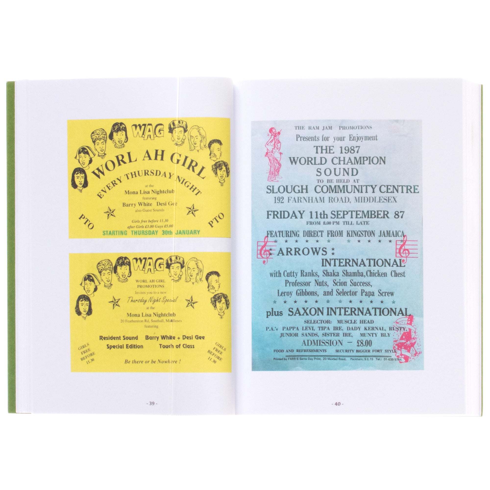 A Night to Remember: UK Soundsystem Flyers 1972-1994