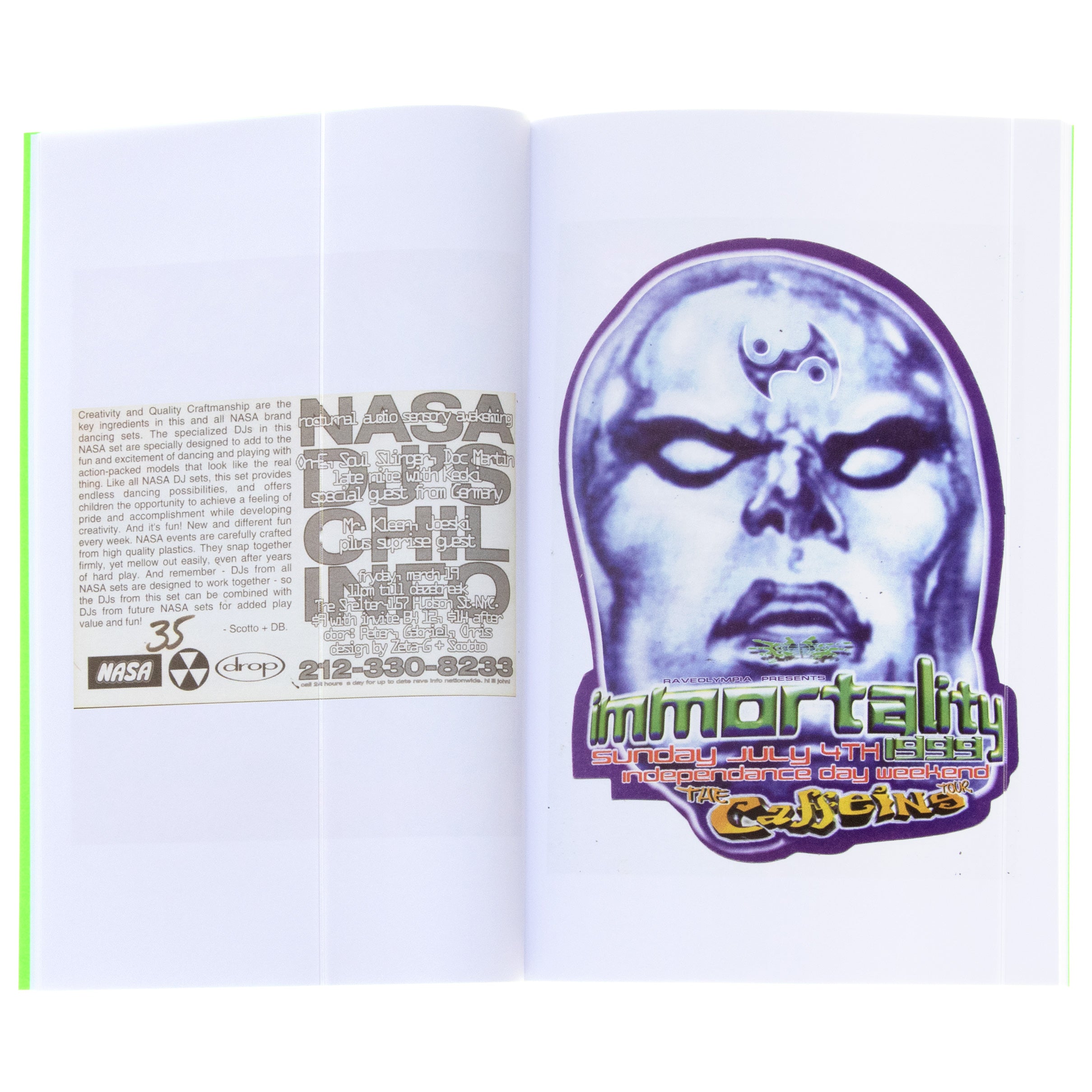 NY Rave Flyers 1991-1995 – LOCK BOOKS