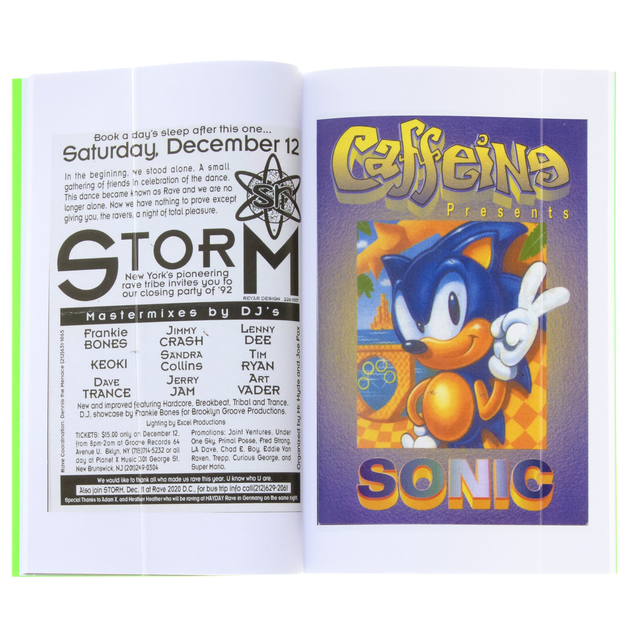 NY Rave Flyers 1991-1995