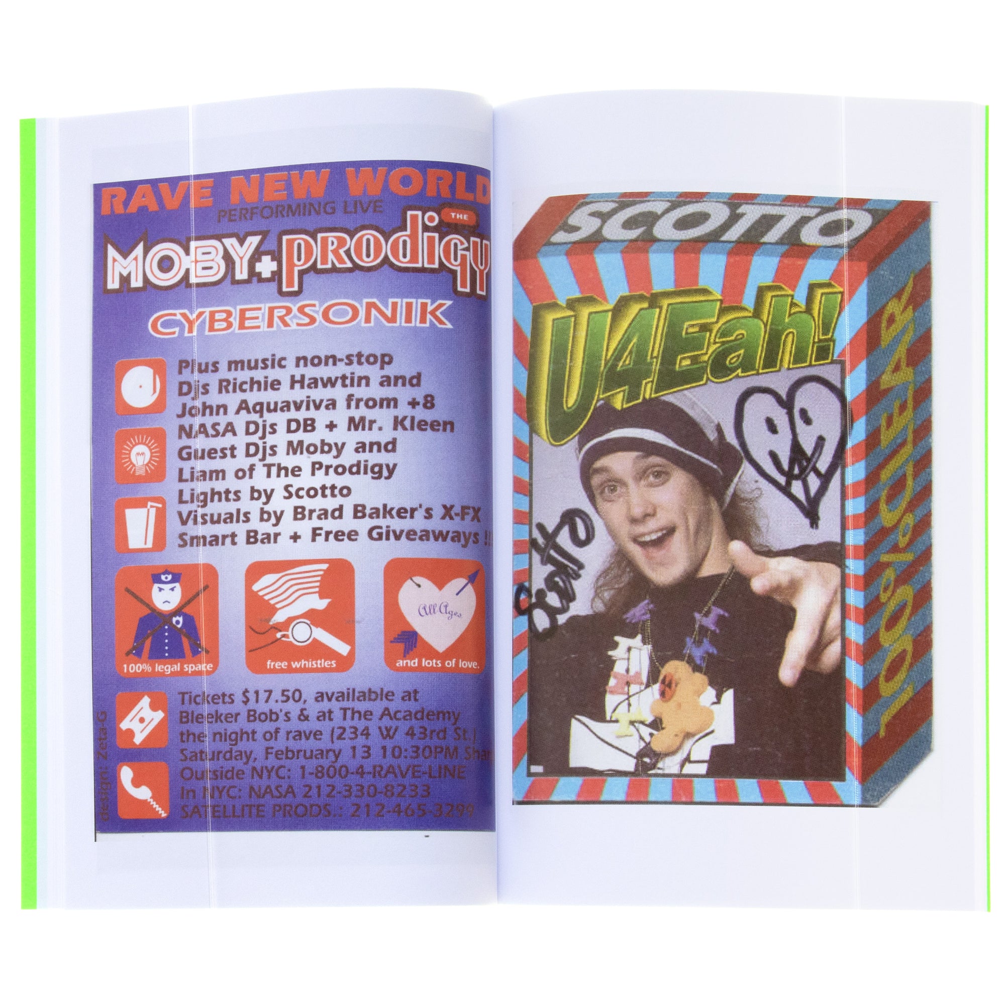 NY Rave Flyers 1991-1995