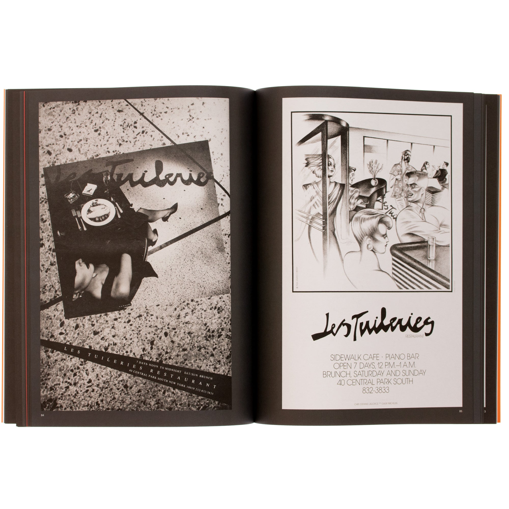 NYC Restaurant Ads, 1981-1998