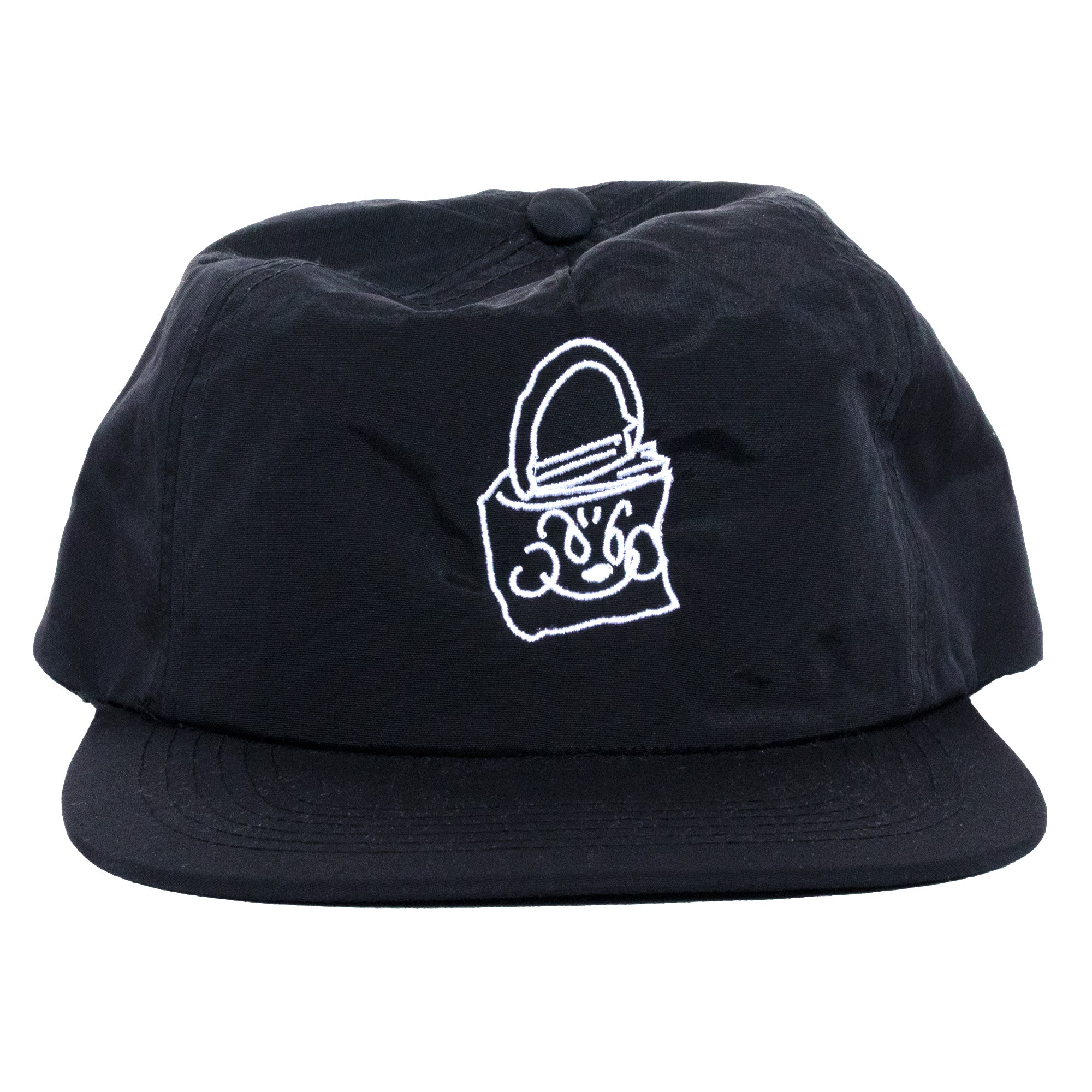 Nylon Logo Cap (Black)