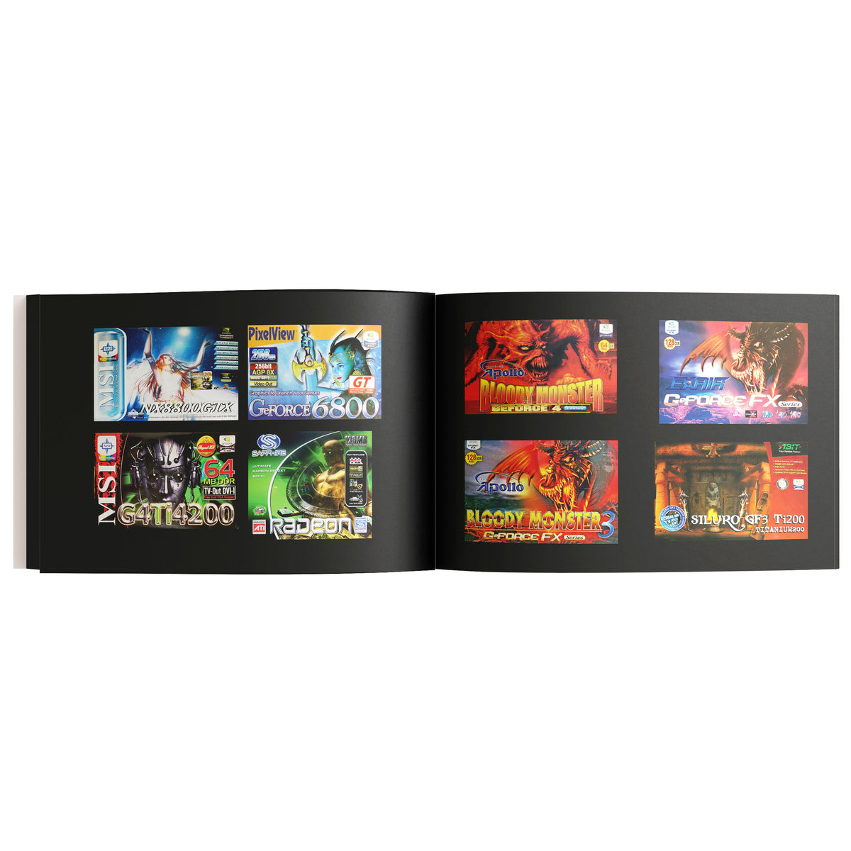 90s Graphics Card Overclocked: An Archive of Graphics Card Box Art – LOCK BOOKS