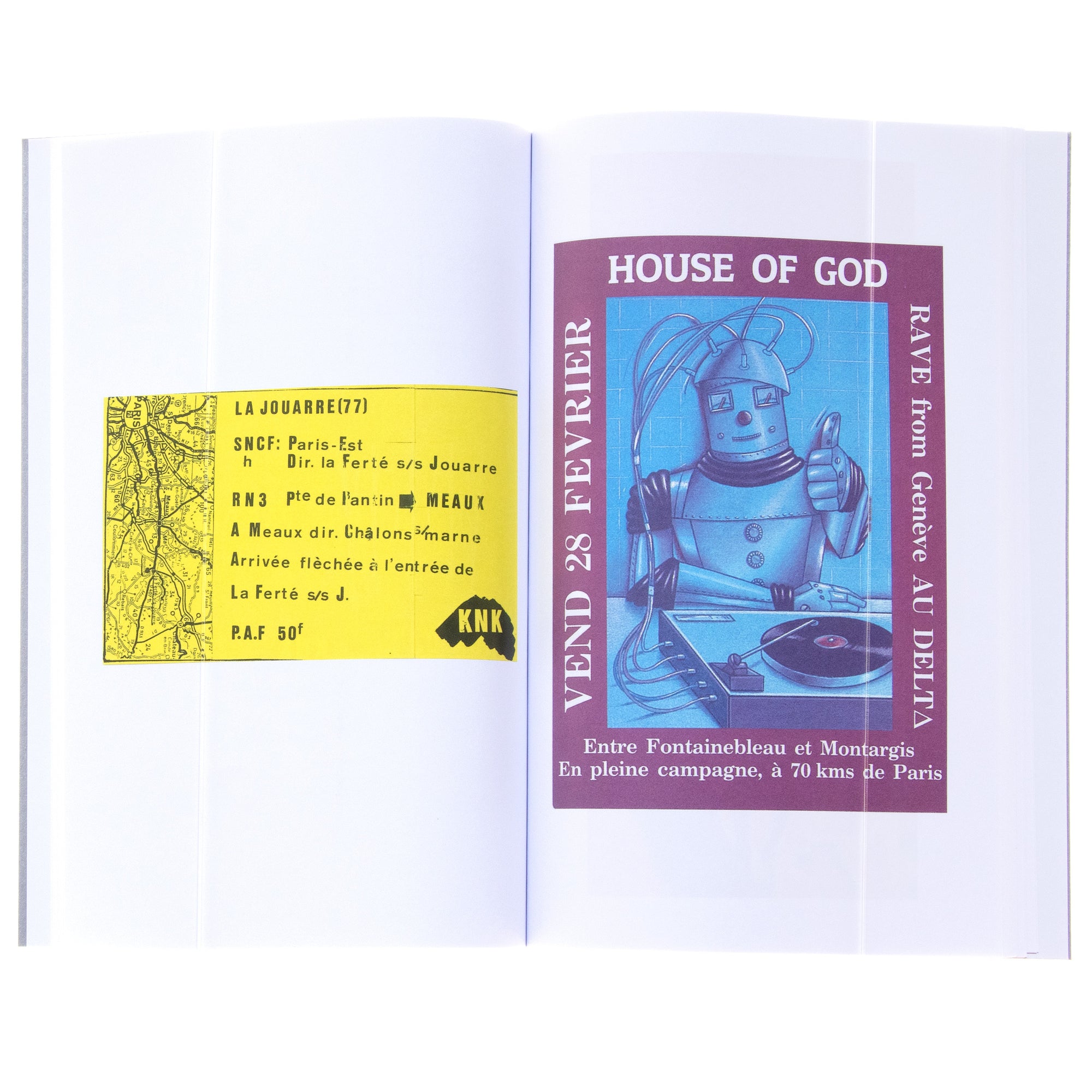 Paris Rave Flyers 1991-1994
