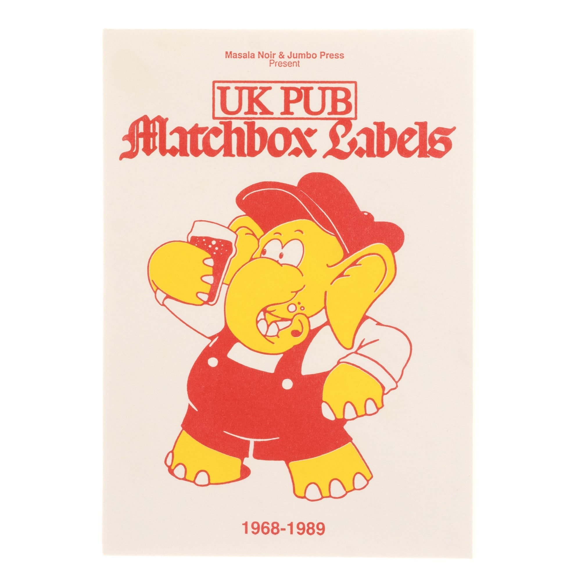 UK Pub Matchbox Labels