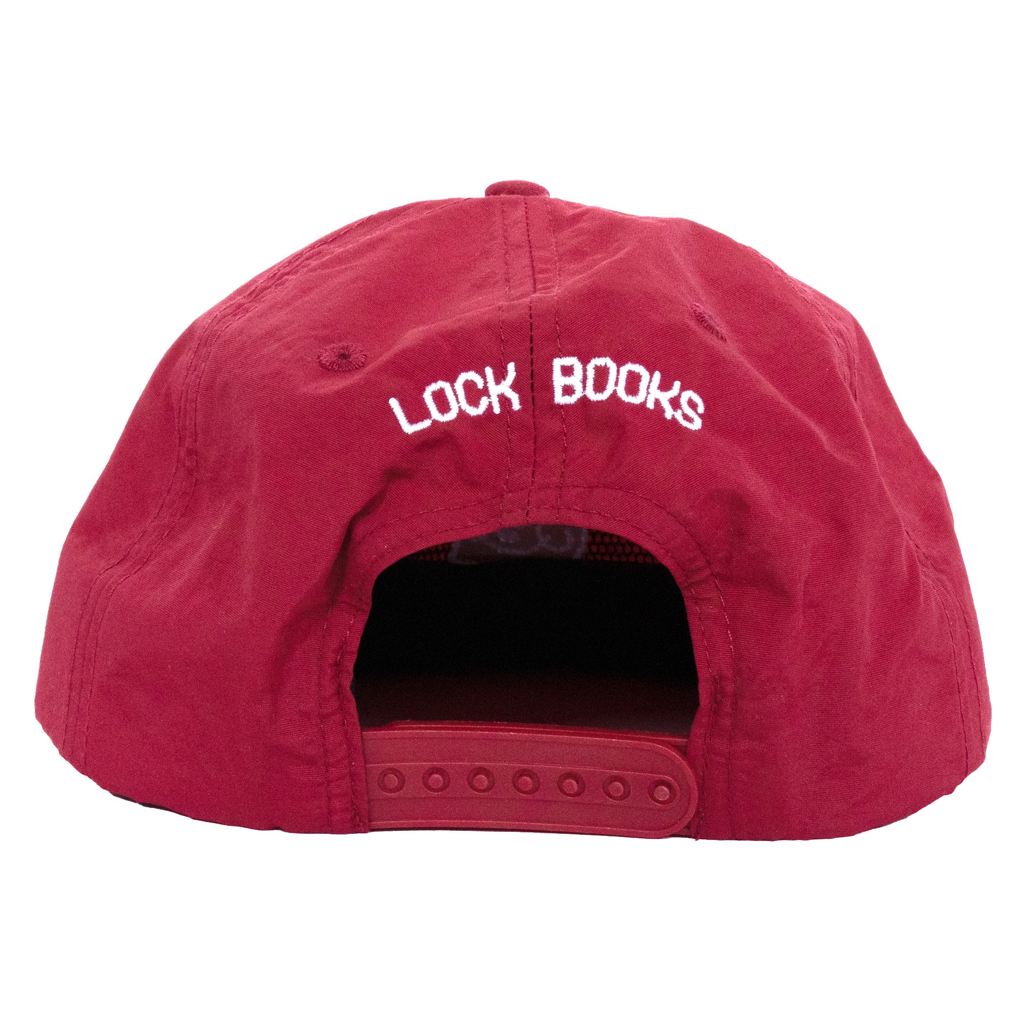 Nylon Rope Logo Cap (Red)