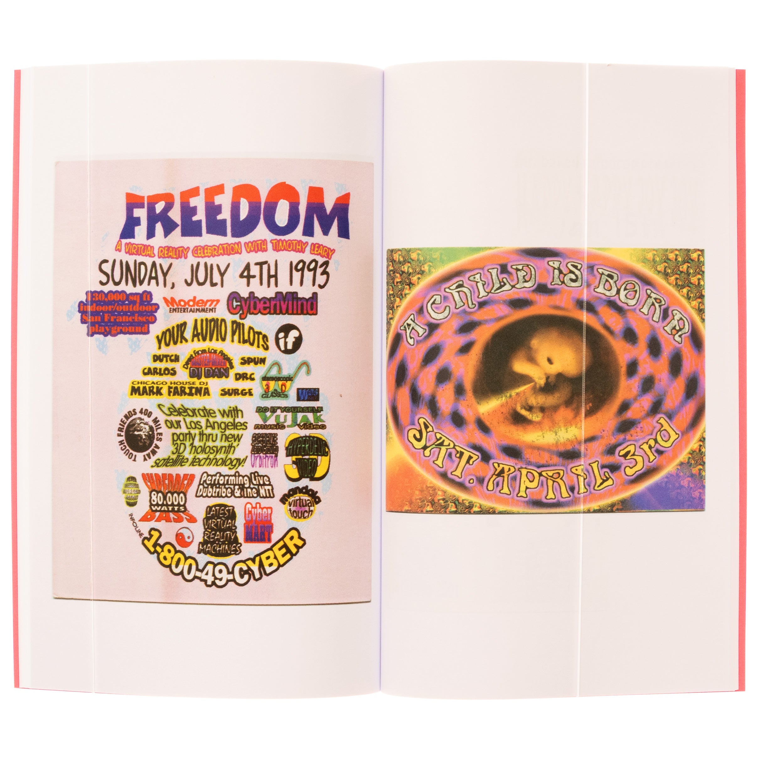 San Francisco Rave Flyers Vol 2 1991-1993 – LOCK BOOKS