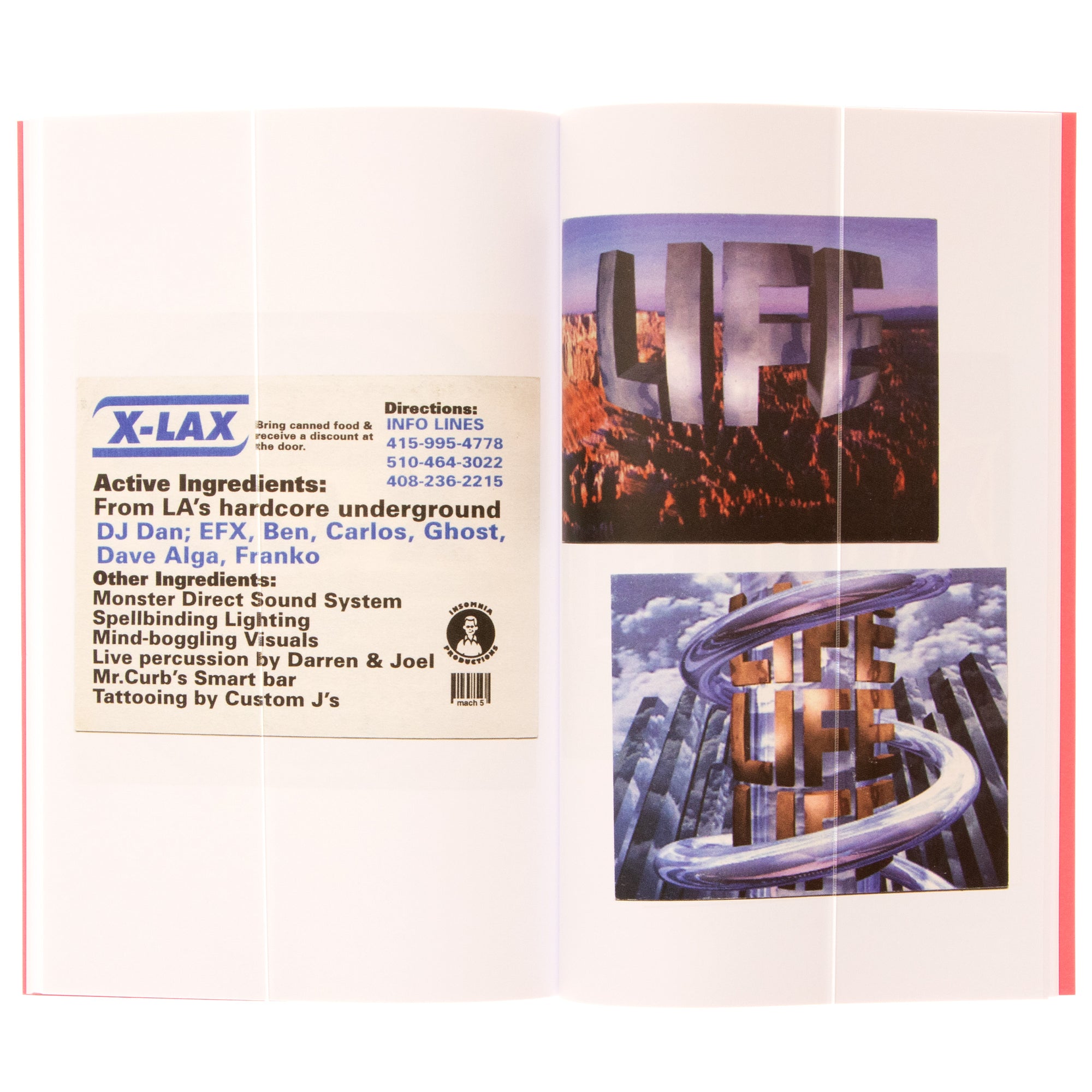 San Francisco Rave Flyers Vol 2 1991-1993