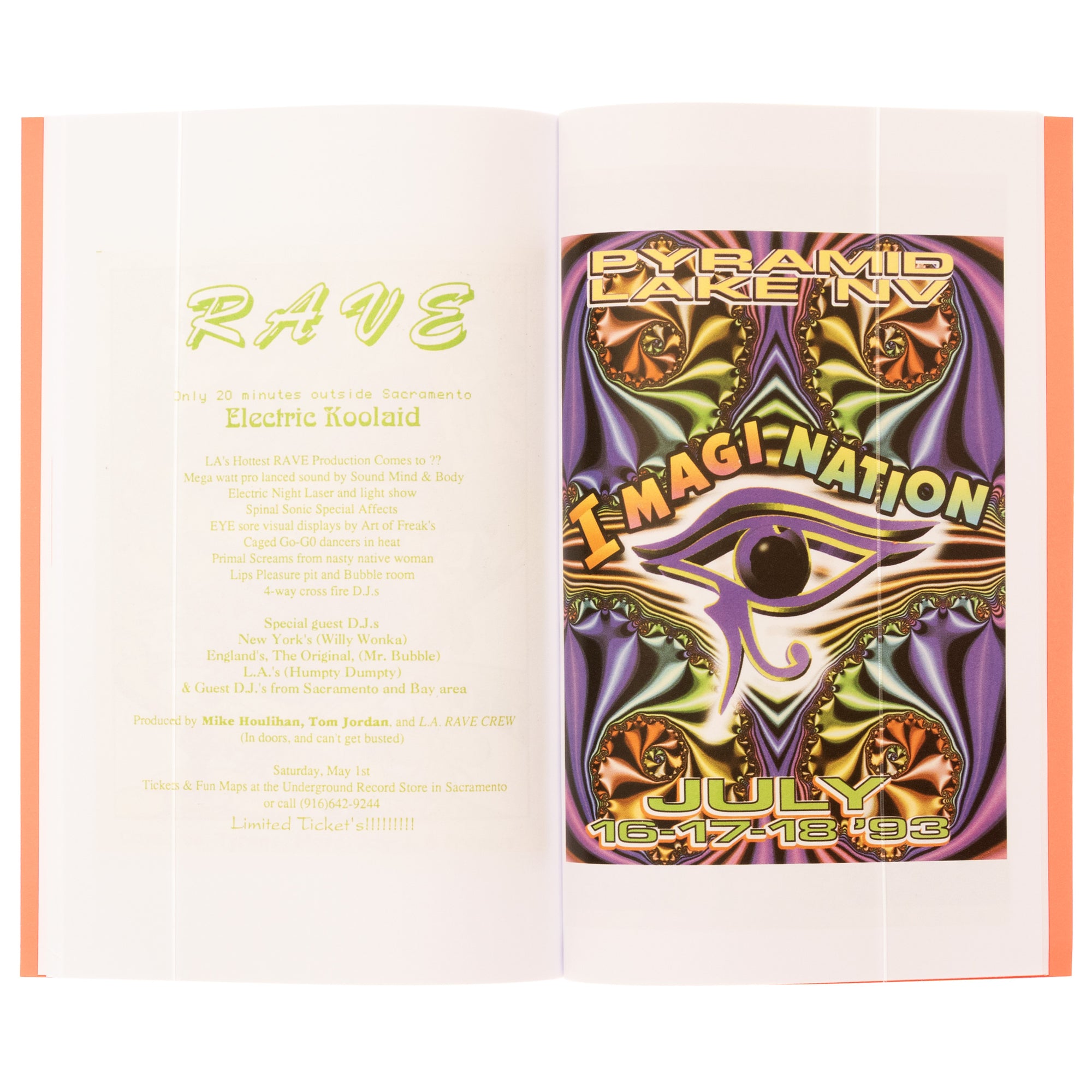 San Francisco Rave Flyers 1991-1993