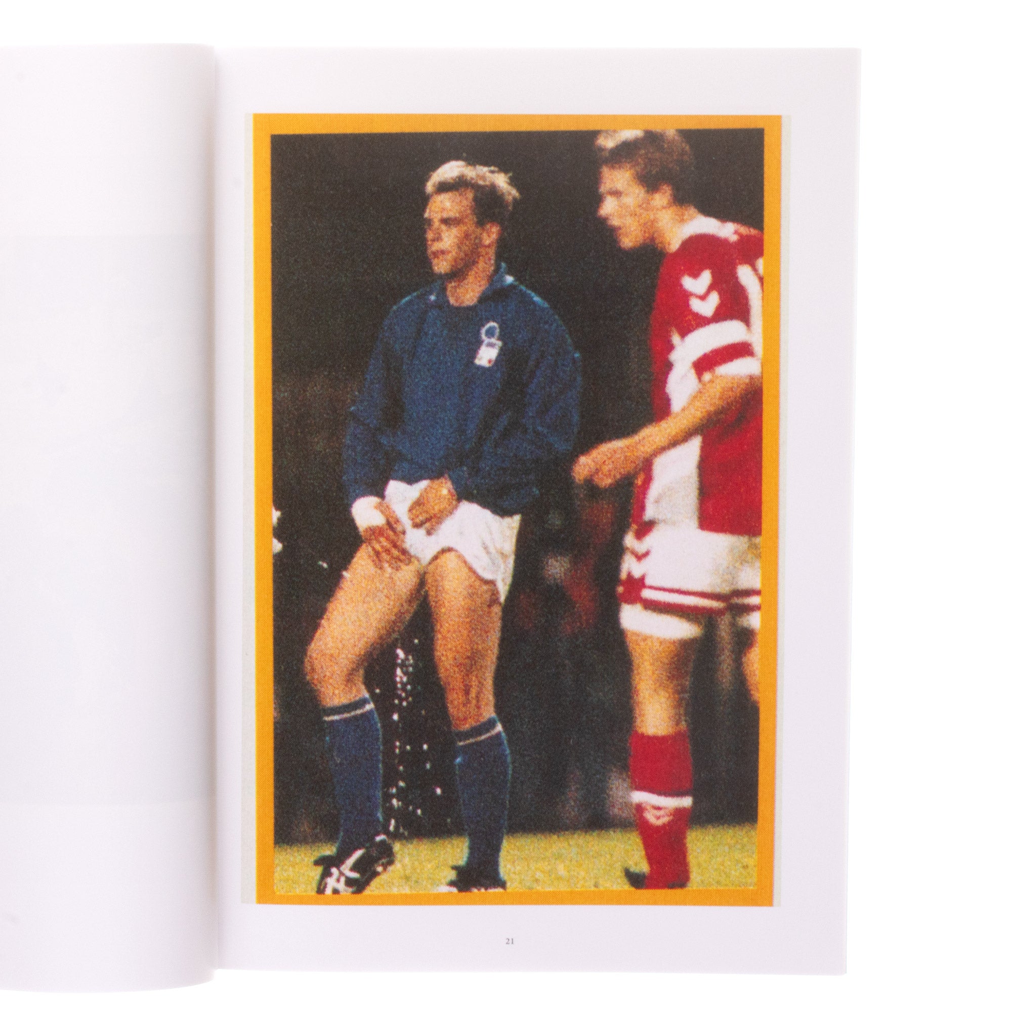 Scanned Football Photos: Sporty Intimacy