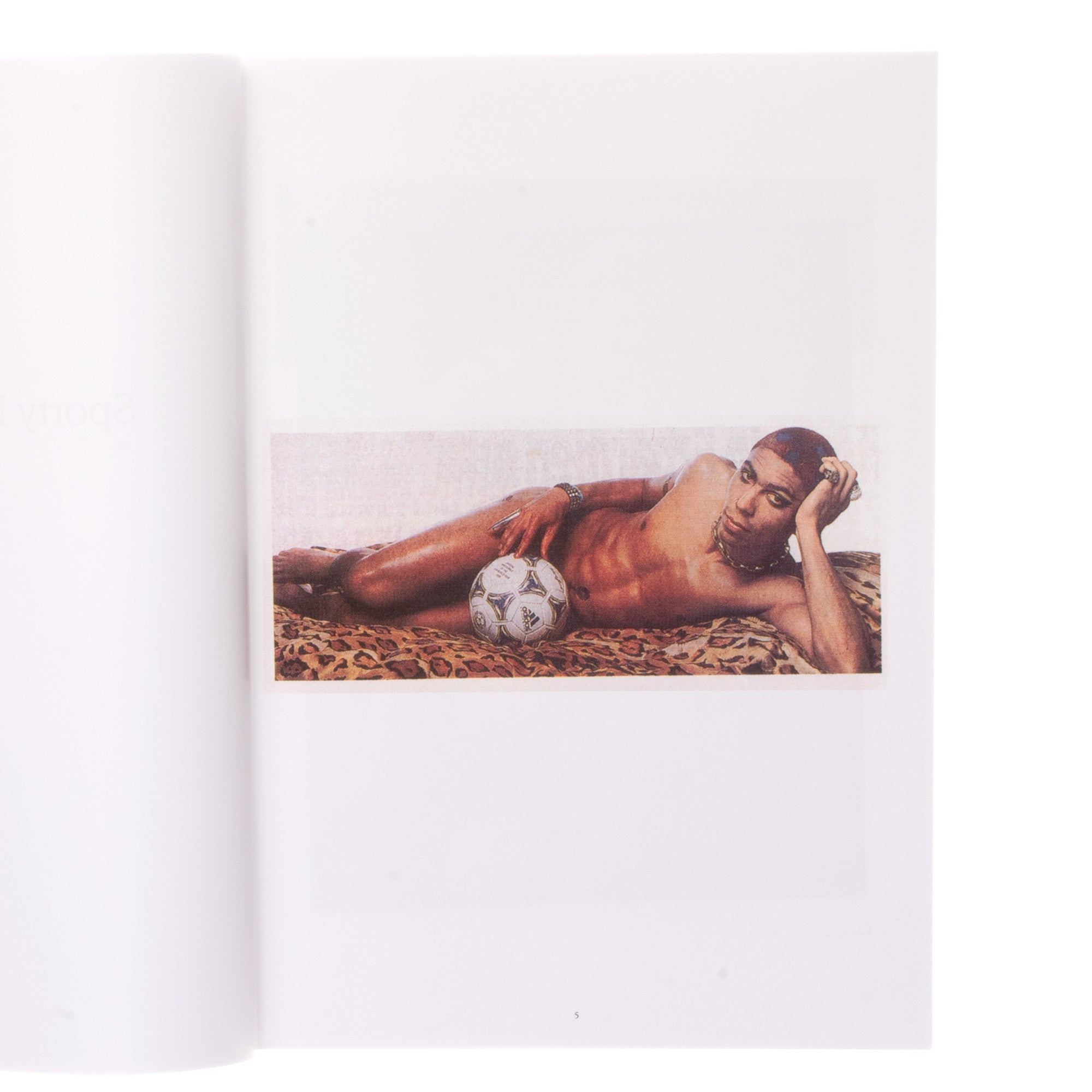 Scanned Football Photos: Sporty Intimacy