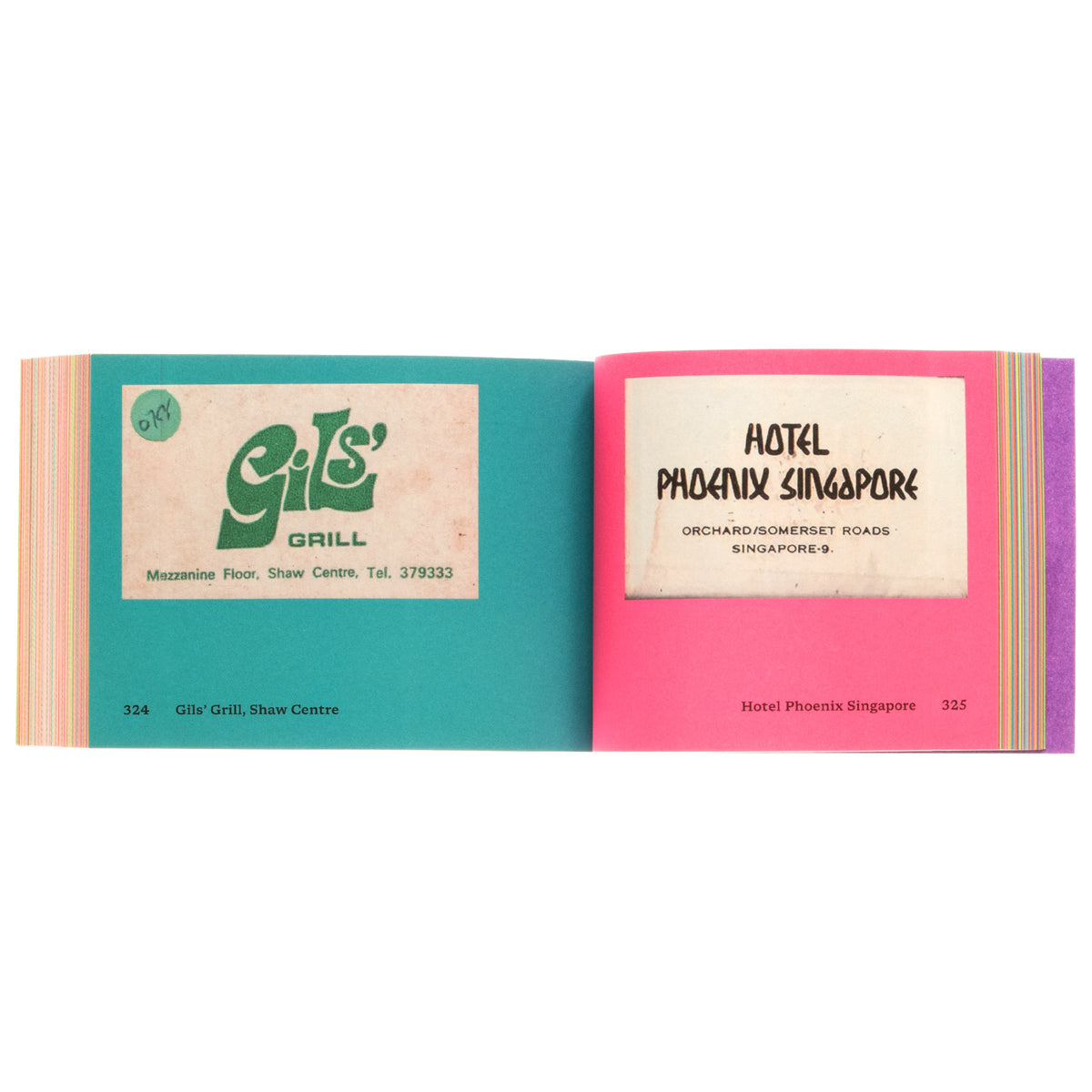 Striking! Advertising Matches from Singapore