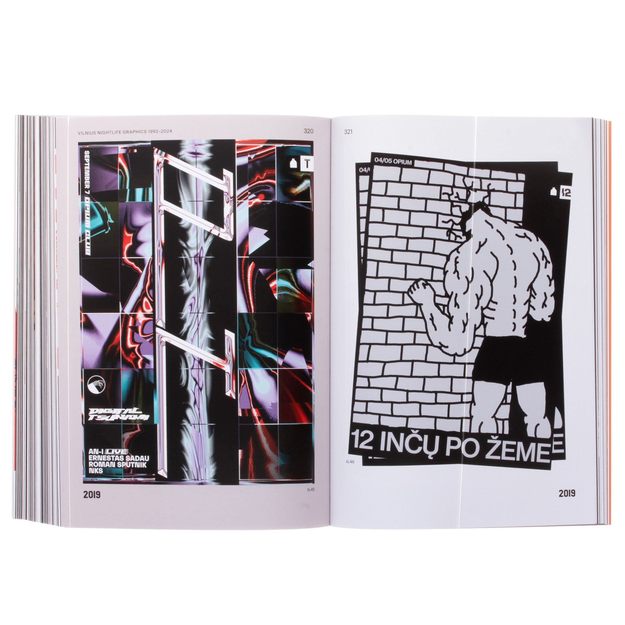 Vilnius Nightlife Graphics 1992-2024